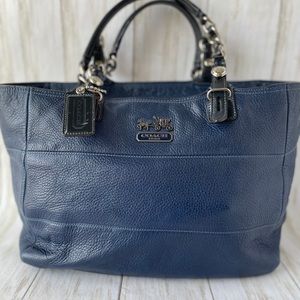 Royal Blue Coach Satchel
